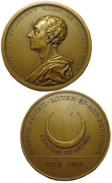 CHARLES DE SECONDAT. Baron de Montesquieu...