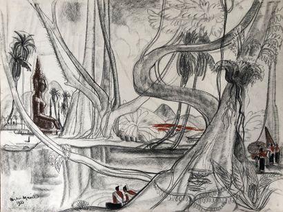 André MAIRE (1898-1984)

Au bord du Mékong,...