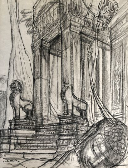 André MAIRE (1898-1984)

Angor Thom.

Fusain...