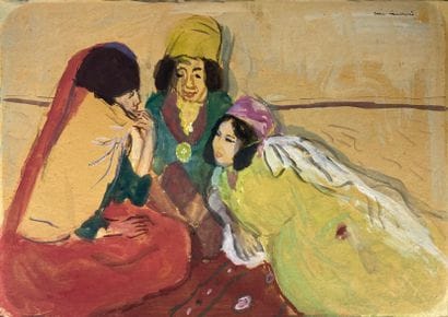 Jean LAUNOIS (1898-1942)

Women of Algiers.

Gouache...
