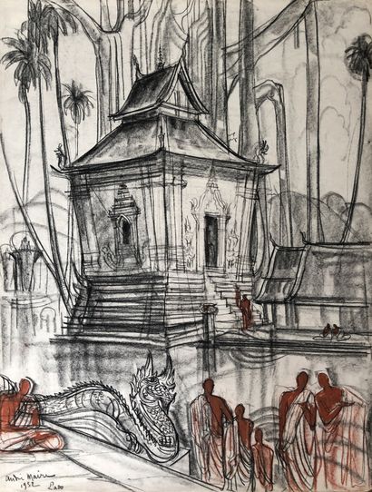 André MAIRE (1898-1984)

Cérémonie à Luang-Prabang,...