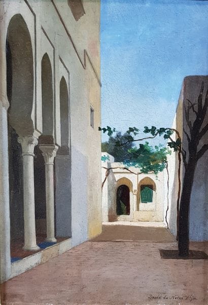 David DE NOTER (1818-1892)

Moorish house,...