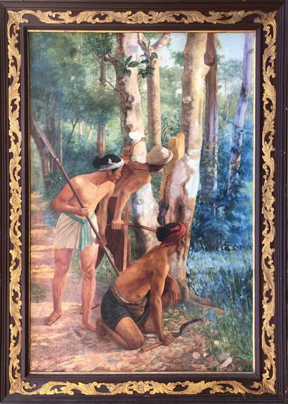 Charles BALENCIE (1871-1936)

Les chasseurs...