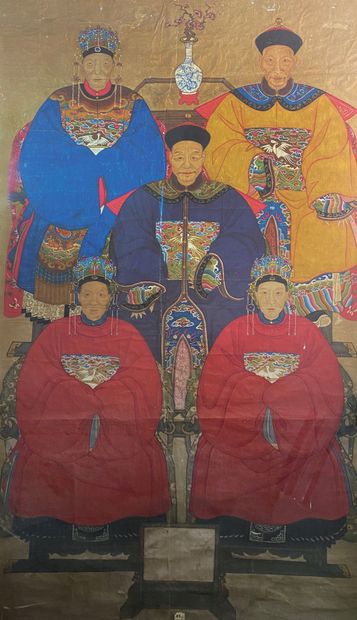 Ecole chinoise du début du XXe siècle

Portrait...