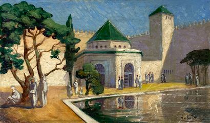 HUBERT (20th century)

The Moroccan Pavilion...