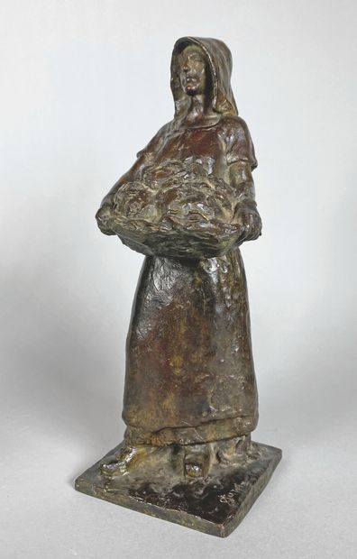 A. CARVIN

La maraichère.

Epreuve en bronze...