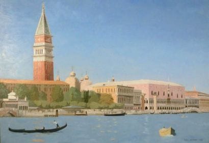 Yves LEVARD (1924 1994)
Vue du grand canal...