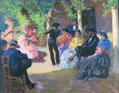 Alexandre LUNOIS (1863 1916)
Scène de danse...