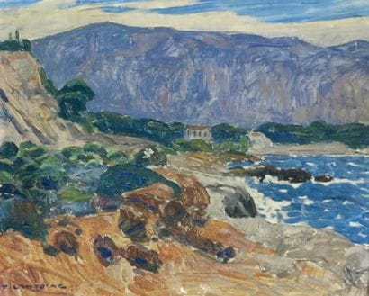 Fernand LANTOINE (1876 1955)
Au Cap Ferret....