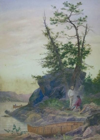Lucius Richard O'BRIEN (1832 1899)
La halte...