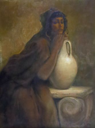 École du XIXe-XXe siècle
Femme orientale...