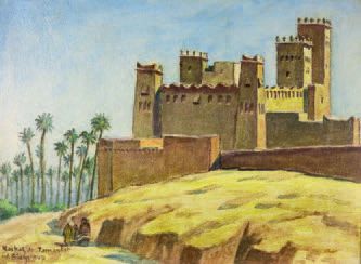 William BIEHN (1911 1995)
Kasbah de Tasmalat....