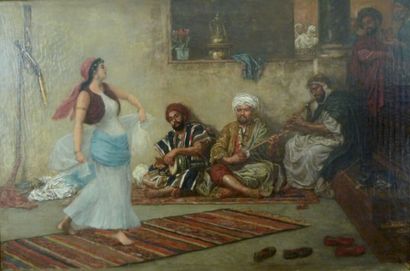 John Evan HODGSON (1831-1895)
Scène de danse...