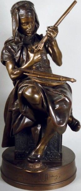Émile Edmond PEYNOT (1850-1932)
Le marchand...