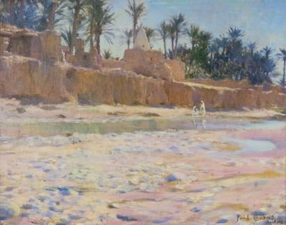 Paul E. CHABAS (1869 1937)
Vue de Biskra....