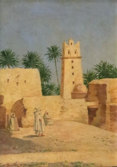 Emile BOIVIN (1846 1920)
Les bédouins à Biska....