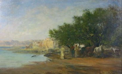 Victor Pierre HUGUET (1835 1902)
Chasse aux...