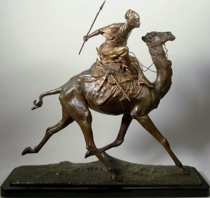 Edouard DROUOT (1859 1945)
Le méhariste....