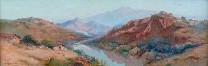 Constant LOUCHE (1880 1965)
Paysage algérien....
