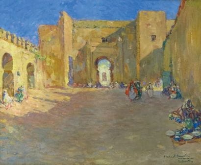Ulysse CAPUTO (1872 1948)
Scène de rue en...