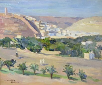 Marie-Louise CIRÉE (1916)
Vue de Safi, 1960....