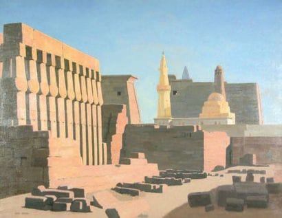 Yves LEVARD (1924 1994)
La colonnade Ramses....