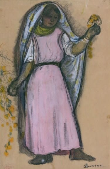 André SURÉDA (1872 1930)
Jeune fille à la...