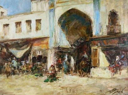 Mikhaïl KRAIEV (1957)
L'entrée du cavalier....