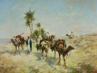 Mikhaïl KRAIEV (1957)
Caravane, 2012. Huile...