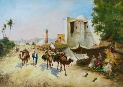 Mikhaïl KRAIEV (1957)
Le départ de la caravane....