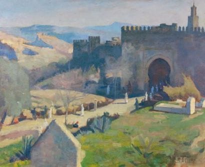 Raymond TELLIER (1897 1985)
Promenade devant...
