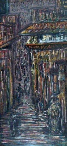 Amine DEMNATI (1942 1971)
Foule dans les...