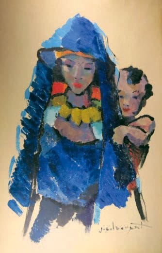 Jean Emile LAURENT (1906 -?)
Femme et enfant....