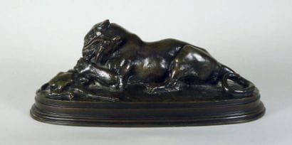Antoine Louis BARYE (1795 1875)
Tigre dévorant...