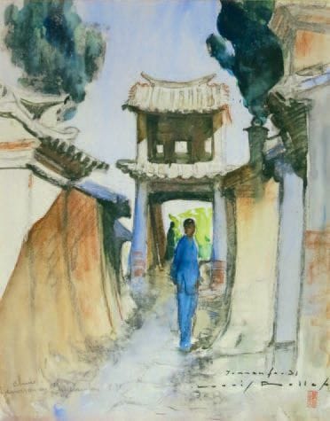 Louis ROLLET (1895 1988)
Village dans Le...