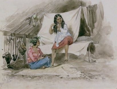Sébastien Charles GIRAUD (1819 1892)
La toilette...