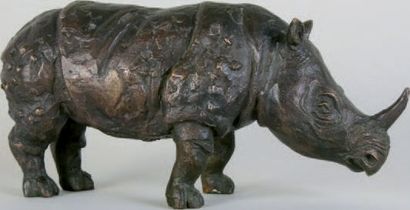GUILLAUME (XXe siècle)
Rhinocéros. Epreuve...