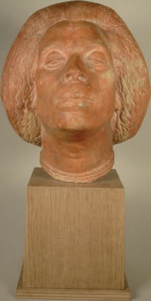 Albert BOUQUILLON (1908 1997)
Tête d'éthiopienne,...