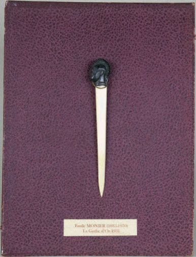 Emile Monier (1883-1970)
Coupe-papier de...