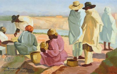 Joseph RAMANKAMONJY (1898 1982)
Pêcheurs...