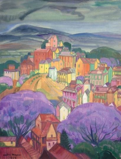 André MAIRE (1898 1984)
Vue de Tananarive...