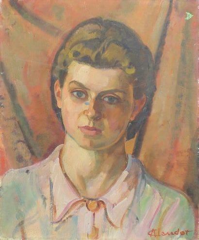 André CLAUDOT (1892 - 1982)
Portrait de femme.
Huile...