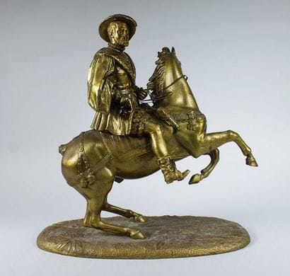 École Française du XIXe siècle
Statue équestre...