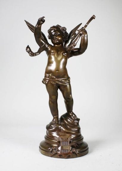 Victor Rousseau (1865-1954)
Angelot à la...