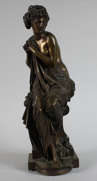 Anna CARRIER (XIXe siècle)
Femme au drapé...