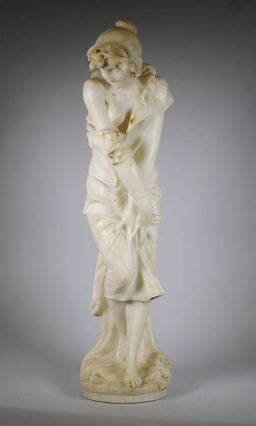 École FRANÇAISE du XXe siècle
La frileuse.
Sculpture...