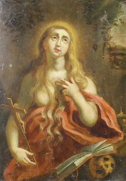 École Flamande du XVIIe siècle
Marie-Madeleine...