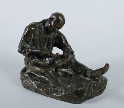 Aimé-Jules DALOU (1838 - 1902)
L'aiguiseur...