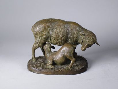 Emile Désiré LIENARD (1842 -?)
Brebis et...