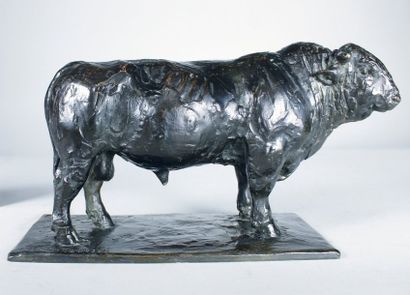 Pierre Robert CHRISTOPHE (1880 - 1971)
Taureau.
Rare...